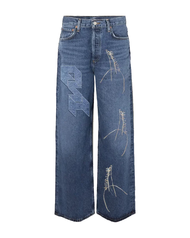 Ashluxe El Clasico Denim Pant - Blue