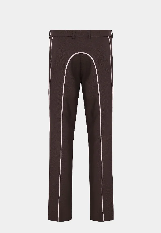 GMBH Tailored Trousers - Brown