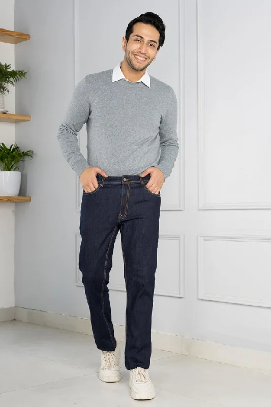 Indigo Blue Power-Stretch Slim Fit Jeans