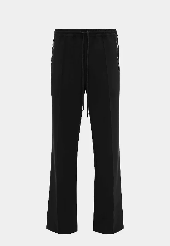 Jw Anderson Bootcut Track Pants Black