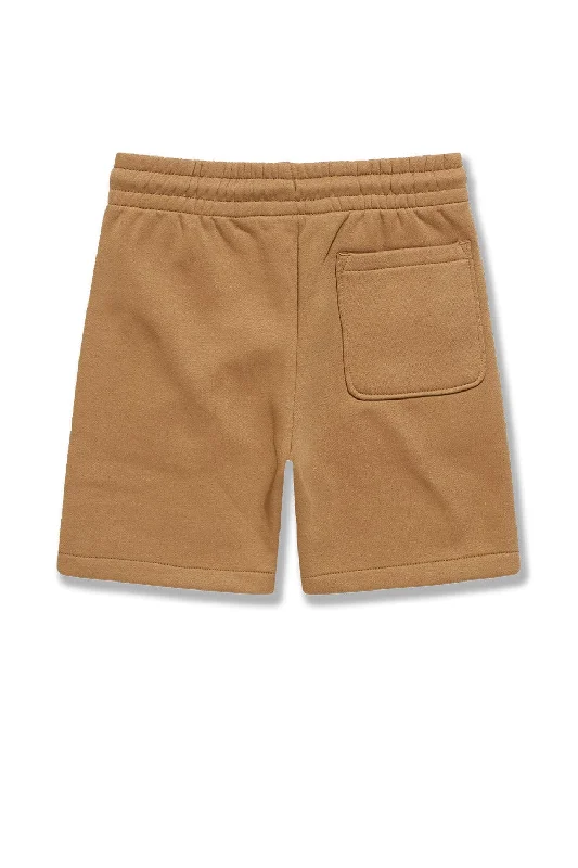 Kids Paradise Tonal Shorts (Mocha)