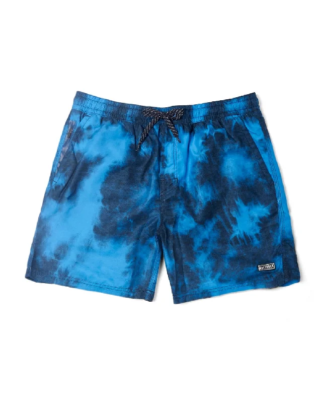 Lee - Mens Tie Dye Swimshorts - Blue