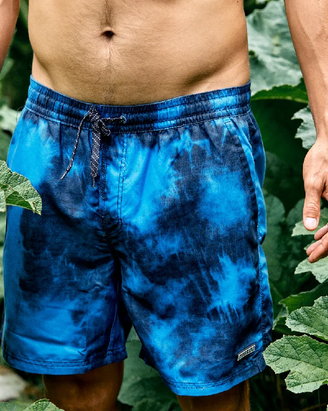 Lee - Mens Tie Dye Swimshorts - Blue