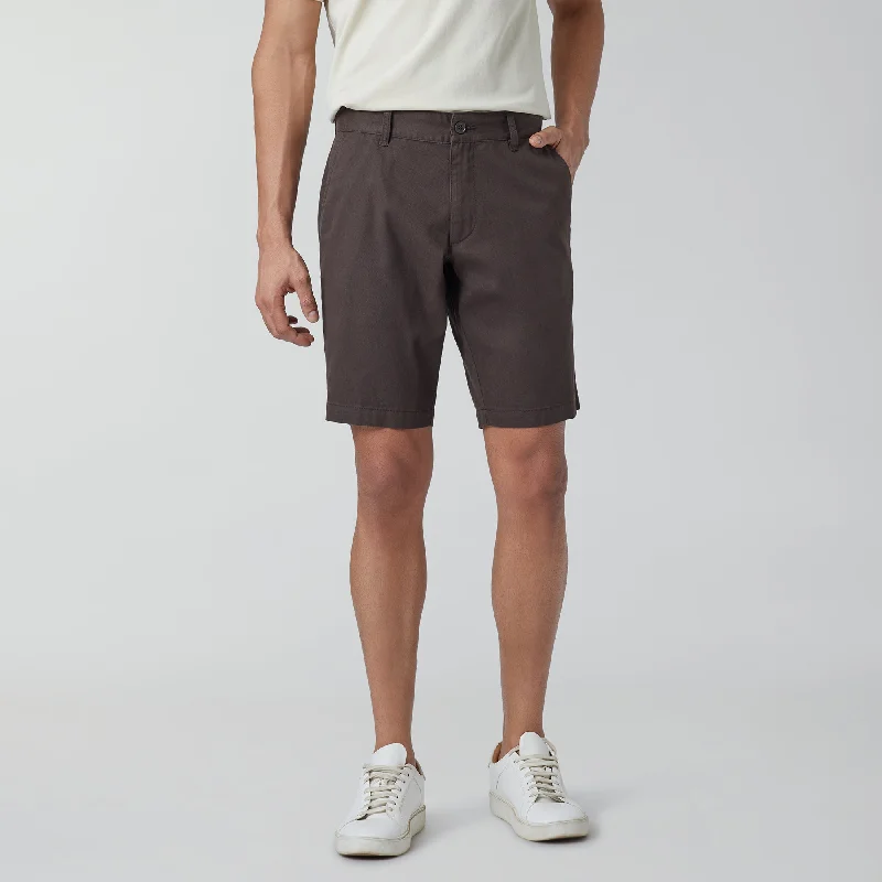 Element Cotton Chinos Shorts For Men Malt Brown