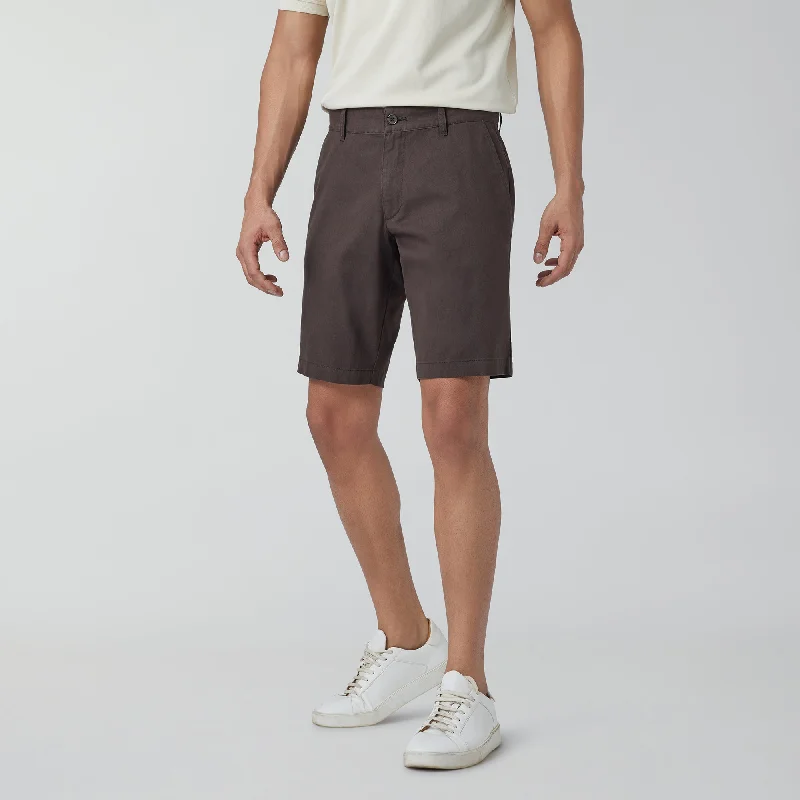 Element Cotton Chinos Shorts For Men Malt Brown