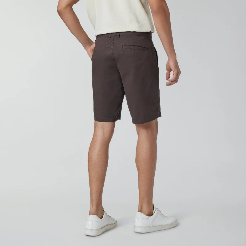 Element Cotton Chinos Shorts For Men Malt Brown