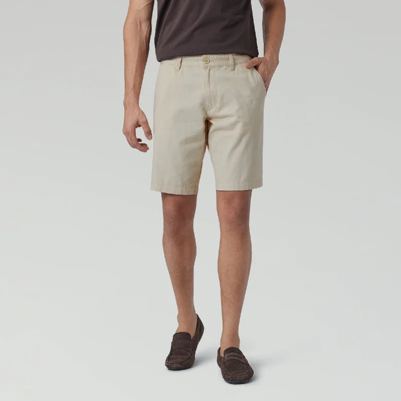 Element Cotton Chinos Shorts For Men Latte Brown