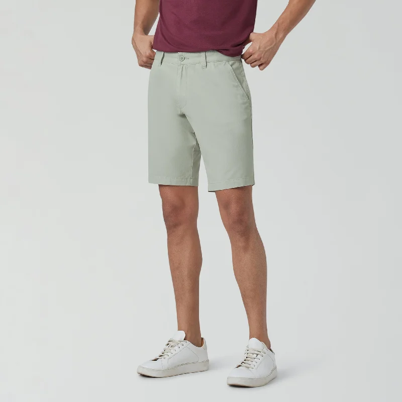 Element Cotton Chinos Shorts For Men Tea Green