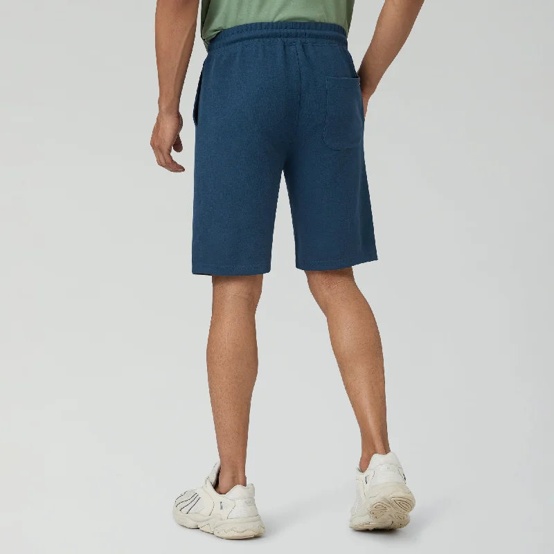 Nova Cotton Rich Shorts Oxford Blue