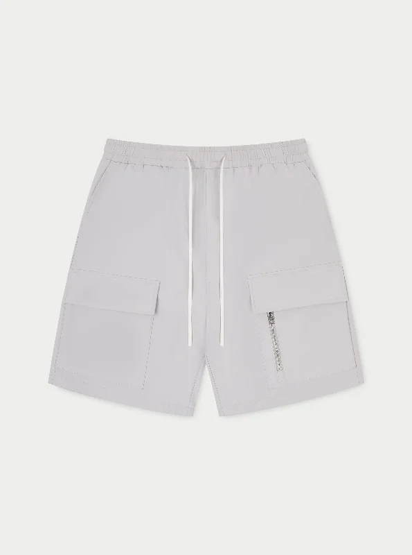 TECHNICAL HEAVYWEIGHT UTILITY SHORTS - GREY