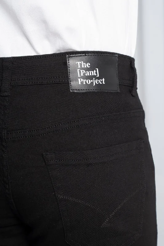 Raw Black Power-Stretch Slim Fit Jeans