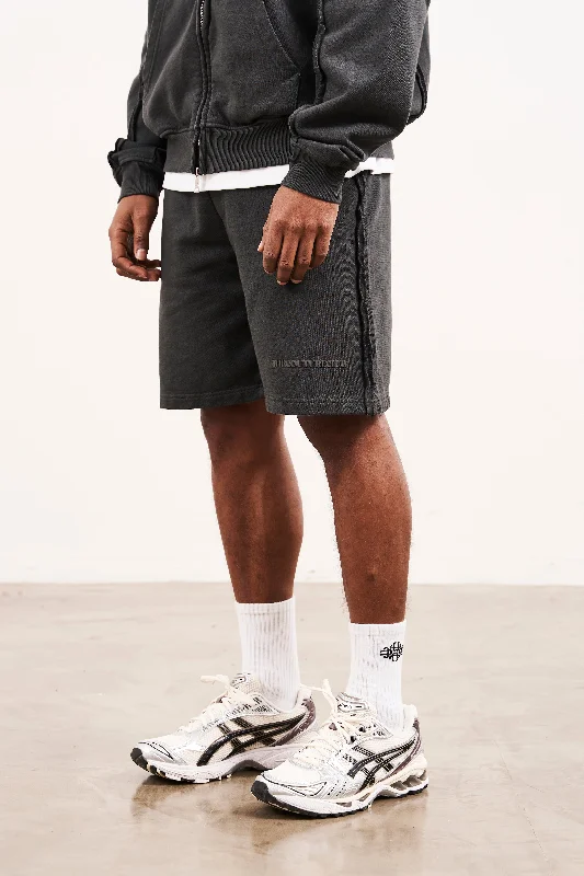 RAW SEAM SHORTS - CHARCOAL