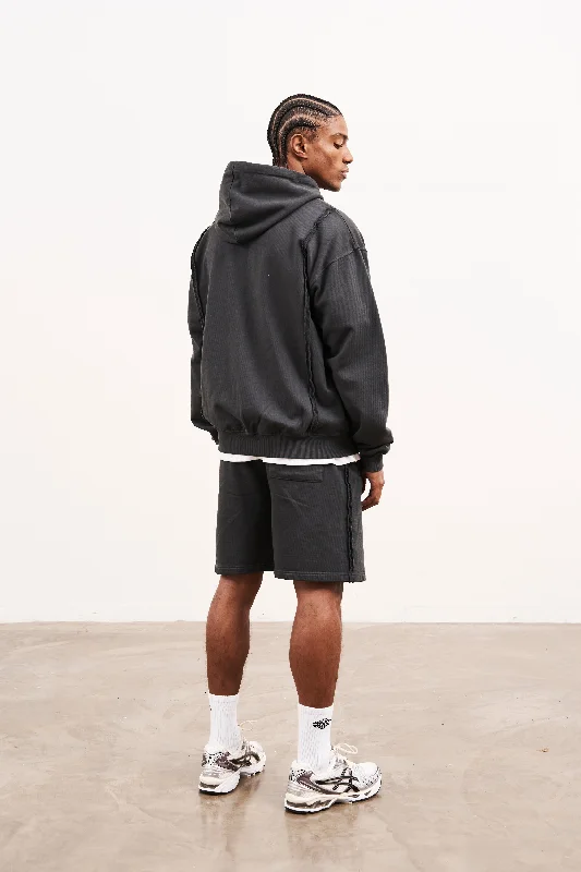 RAW SEAM SHORTS - CHARCOAL