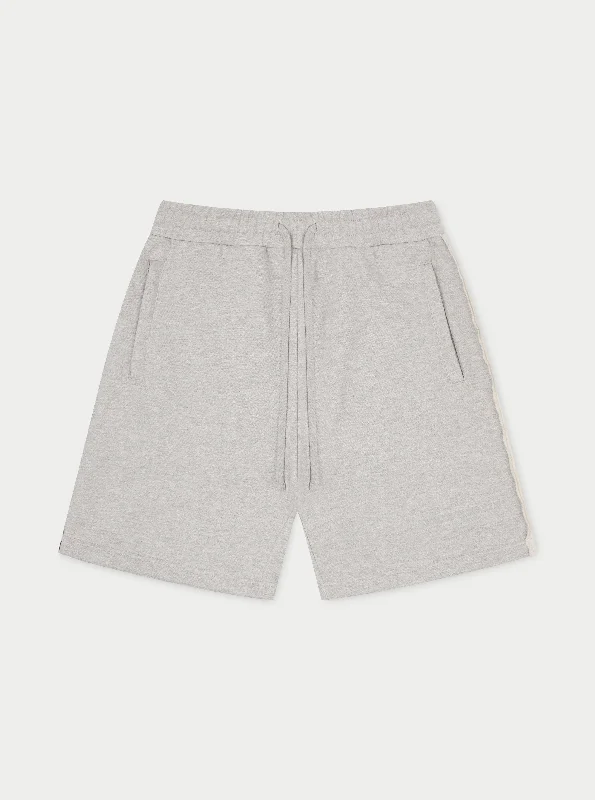 RAW SEAM SHORTS - GREY MARL