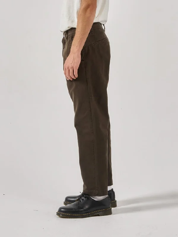 Thrills Union Work Chino Pant - Tarmac