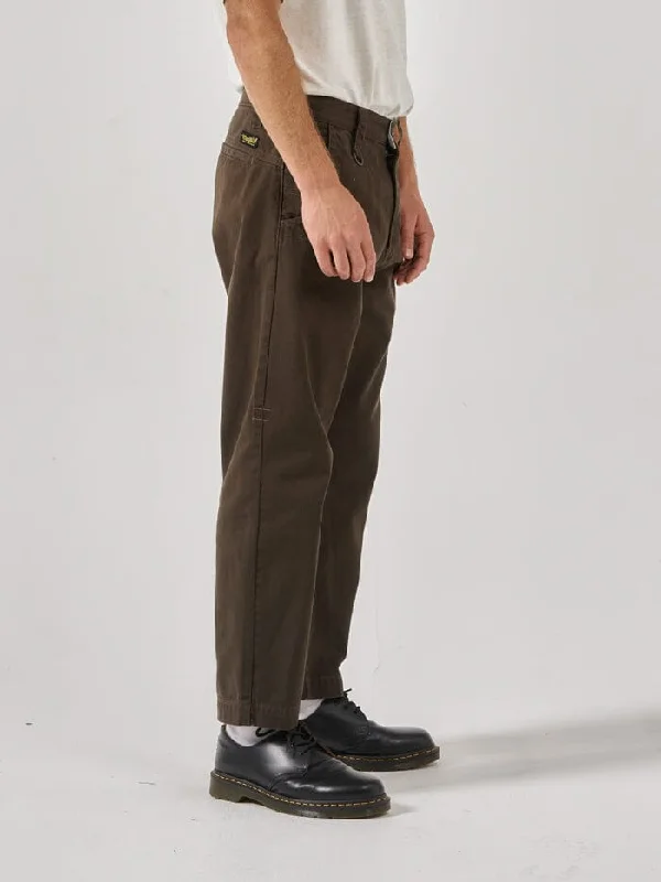 Thrills Union Work Chino Pant - Tarmac