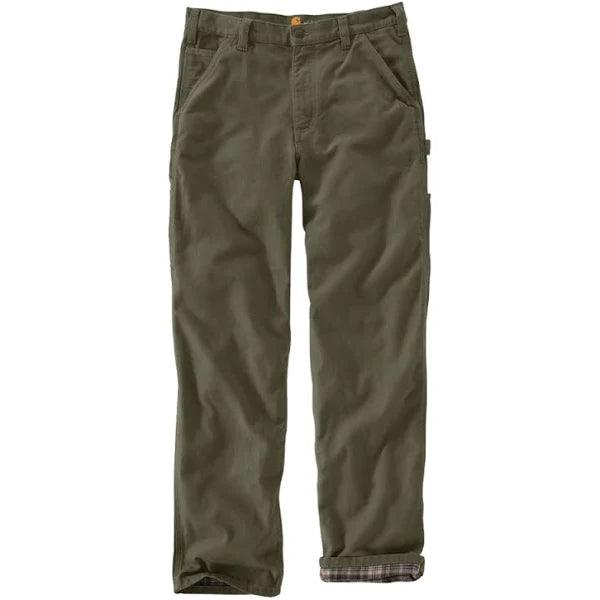 B11 - Washed Duck Work Loose Fit Pant - Moss