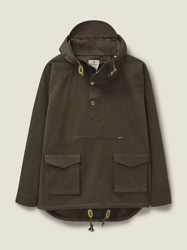 Khaki Nepal Cotton Anorak