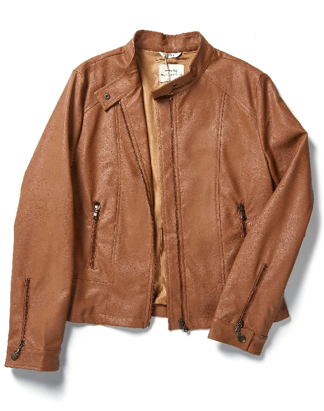 Tan Vegan Leather / M