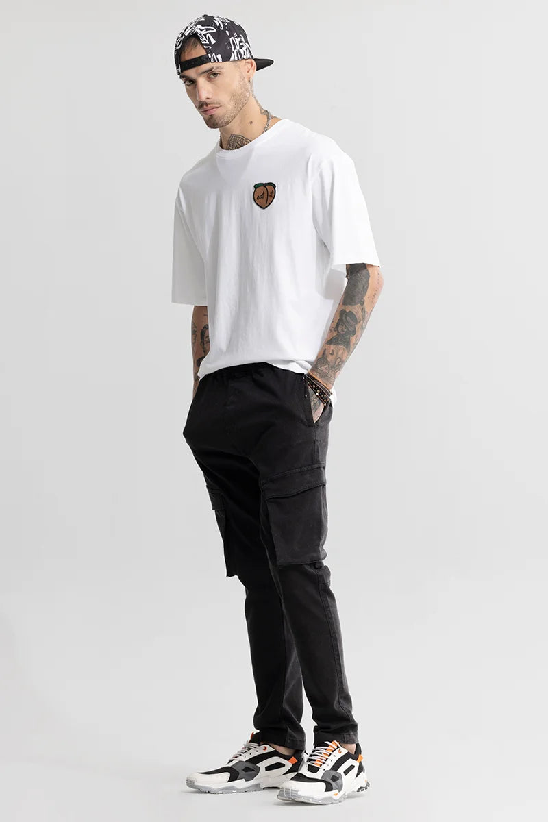 Dagon Black Cargo Pant