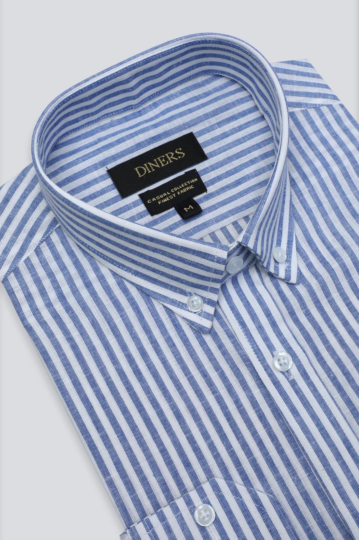 Blue Bengal Stripe Casual Shirt