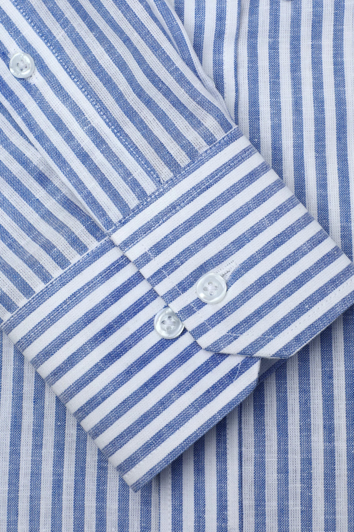 Blue Bengal Stripe Casual Shirt