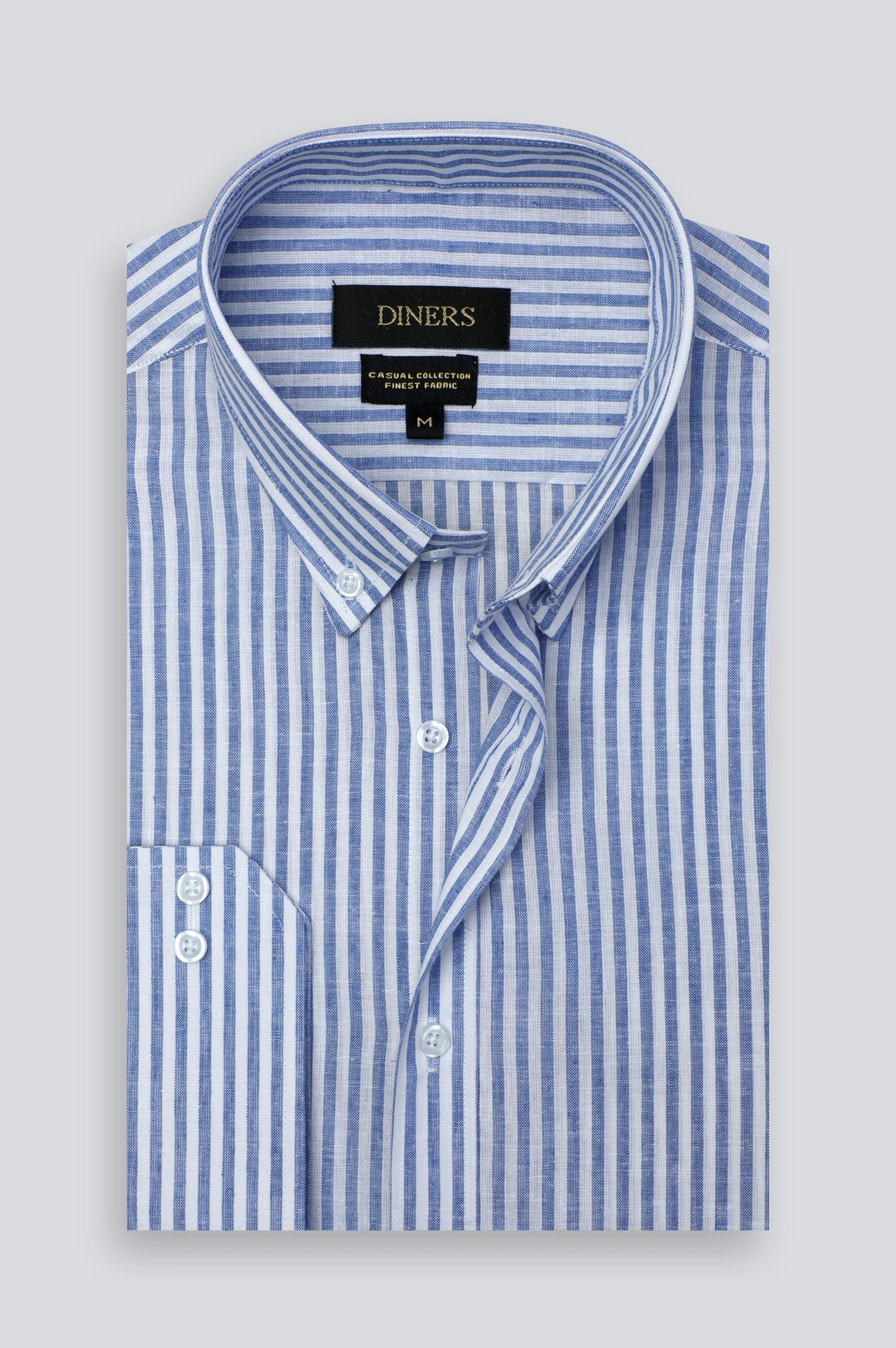 Blue Bengal Stripe Casual Shirt