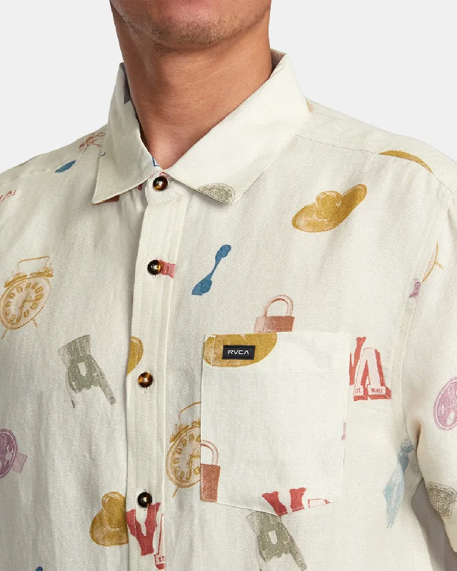 Artifacts Short Sleeve Shirt - Natural