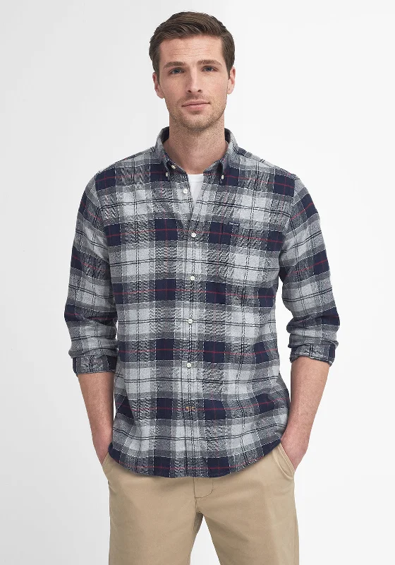 Barbour Kyeloch Tartan Tailored Shirt, Blue Granite