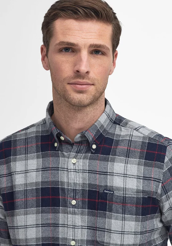 Barbour Kyeloch Tartan Tailored Shirt, Blue Granite