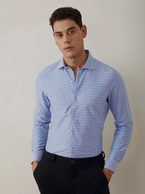 Blue Striped Shirt