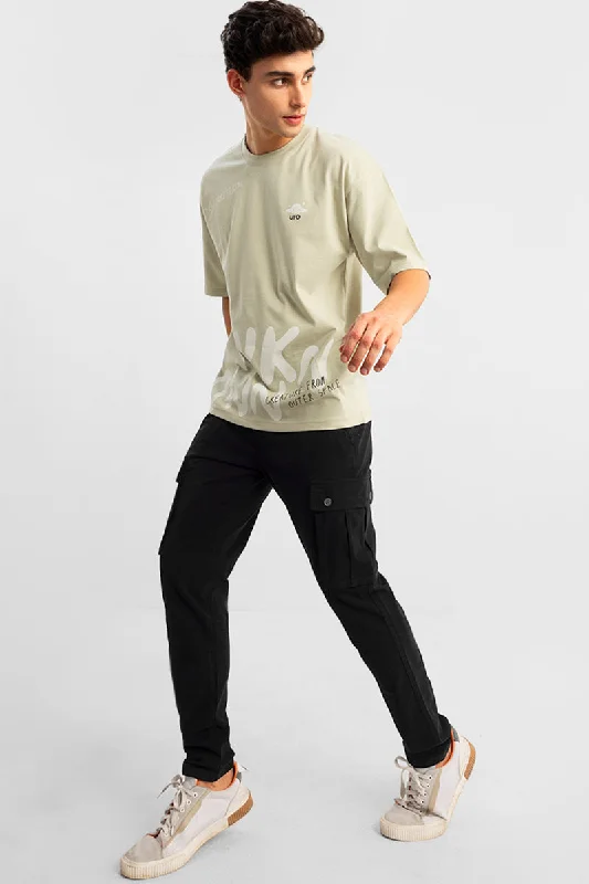 Brawny Black Cargo Pant