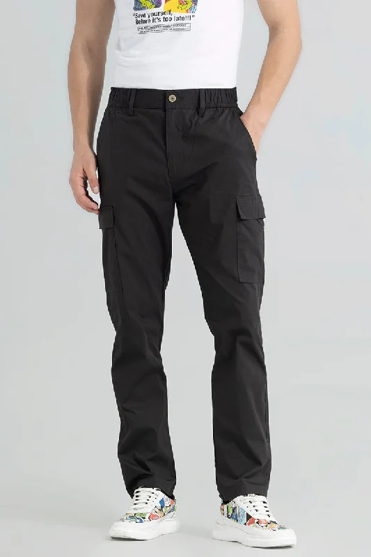 Everett Black Cargo Pant