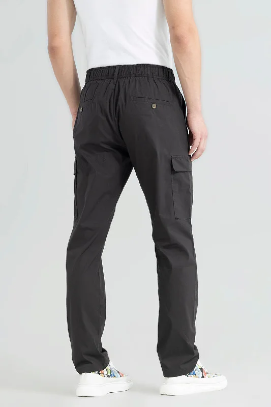 Everett Black Cargo Pant