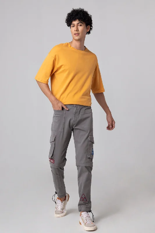 Functional Grey Cargo Pant