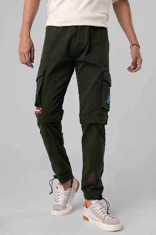 Functional Olive Cargo Pant