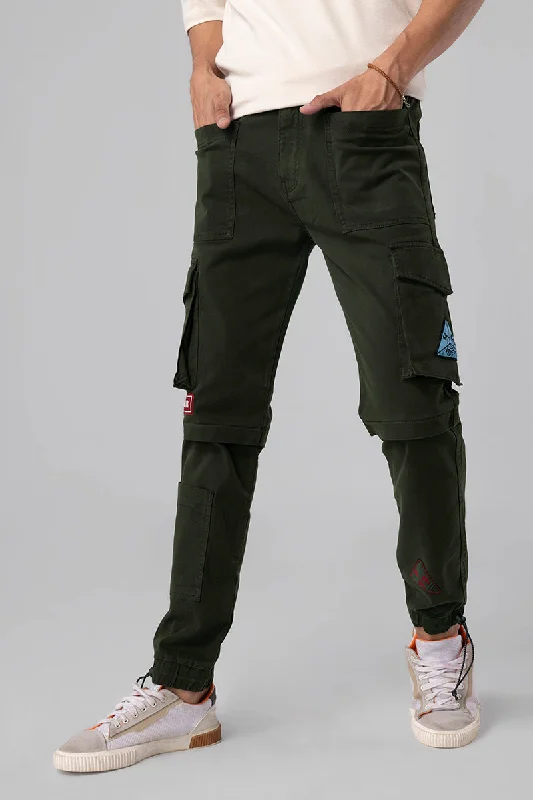 Functional Olive Cargo Pant