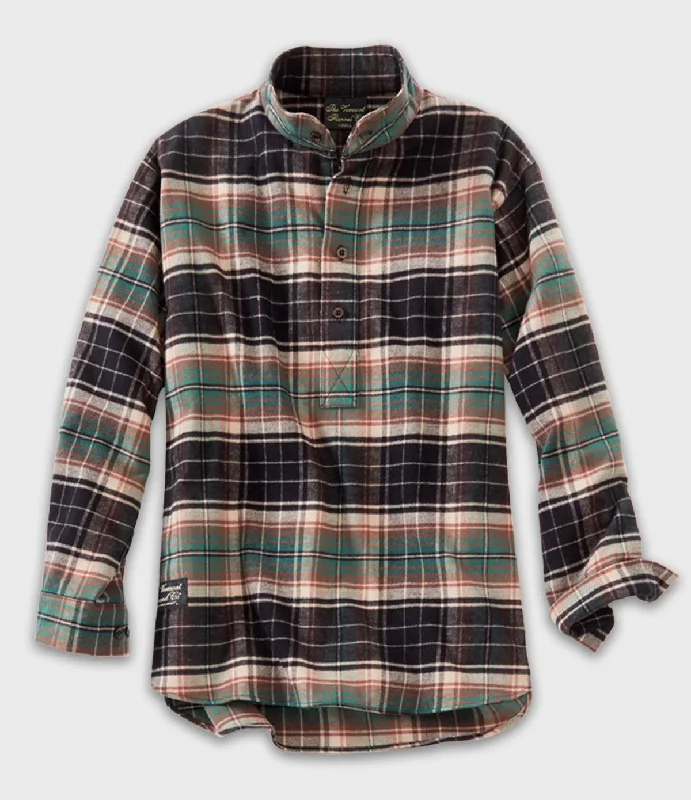 Henley Flannel Shirt