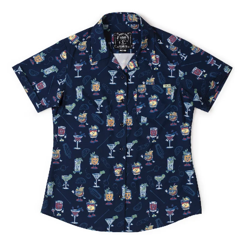 Let's All Go to the Lobby Bar– Women's KUNUFLEX Short Sleeve Shirt