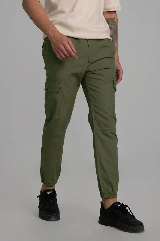 Majin Olive Cargo Pant