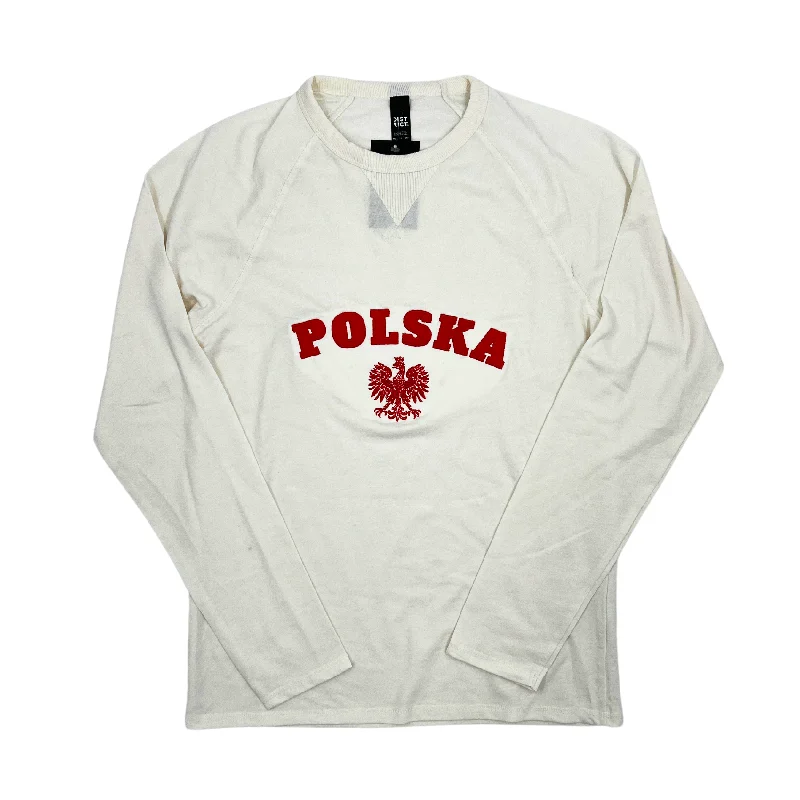 Polska With The White Eagle French Terry Cream Shirt