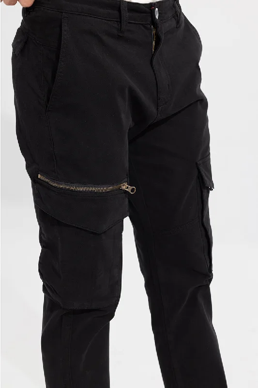 Rugger Black Cargo Pant