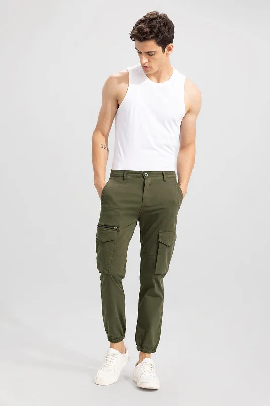 Rugger Olive Cargo Pant