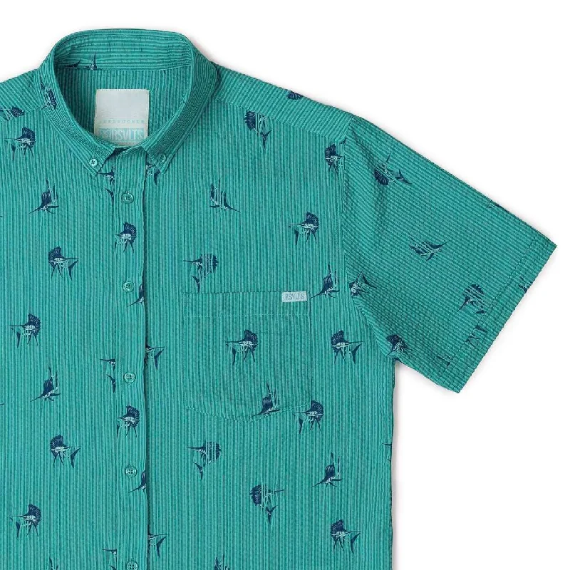 Sailfish – Stretch Seersucker Short Sleeve Shirt