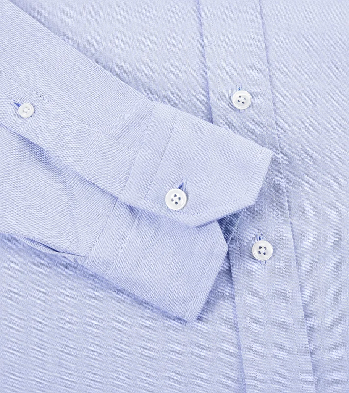 Salvatore Piccolo Heavy Canvas Shirt: Light Blue