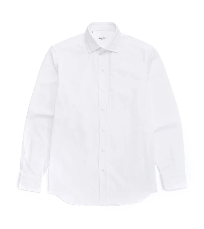 Salvatore Piccolo Heavy Canvas Shirt: White