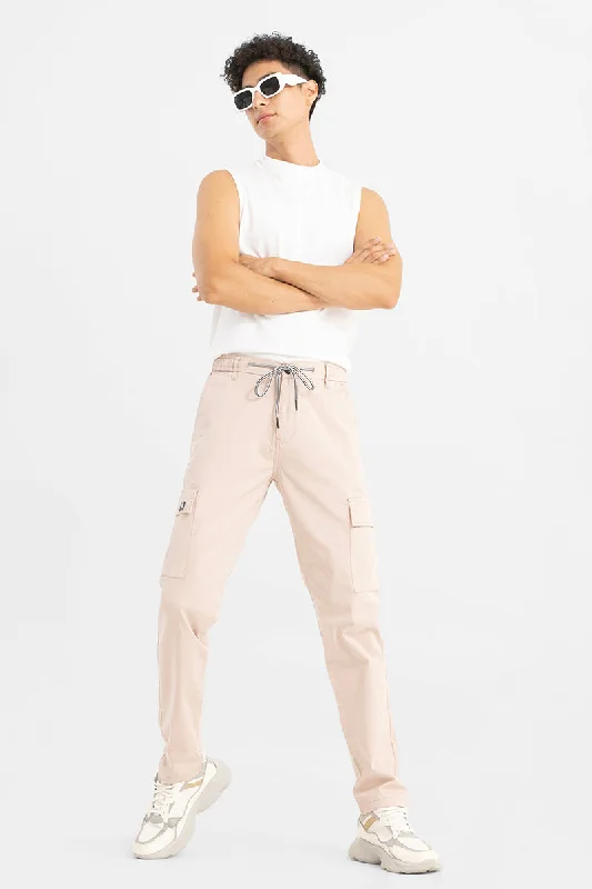 Stark Pastel Pink Cargo Pant