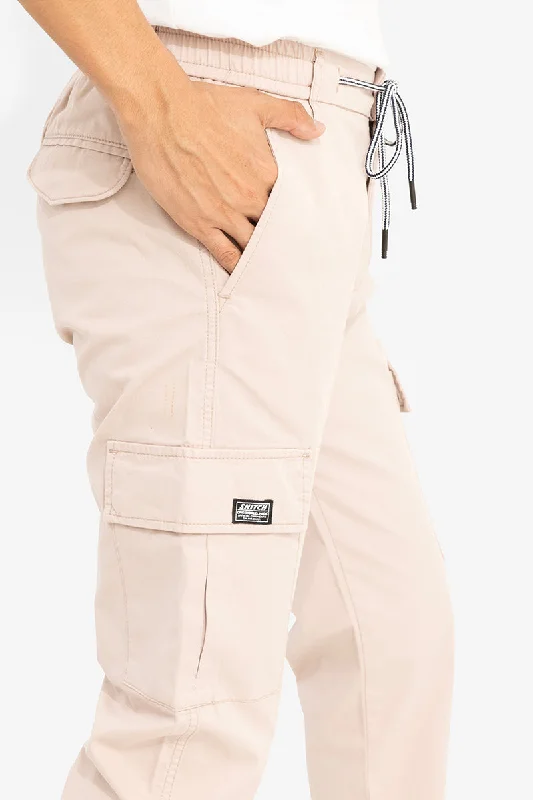 Stark Pastel Pink Cargo Pant