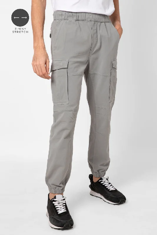 Steezy Pro Grey Cargo Pants