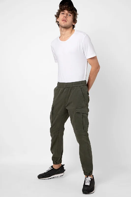 Steezy Pro Olive Green Cargo Pants